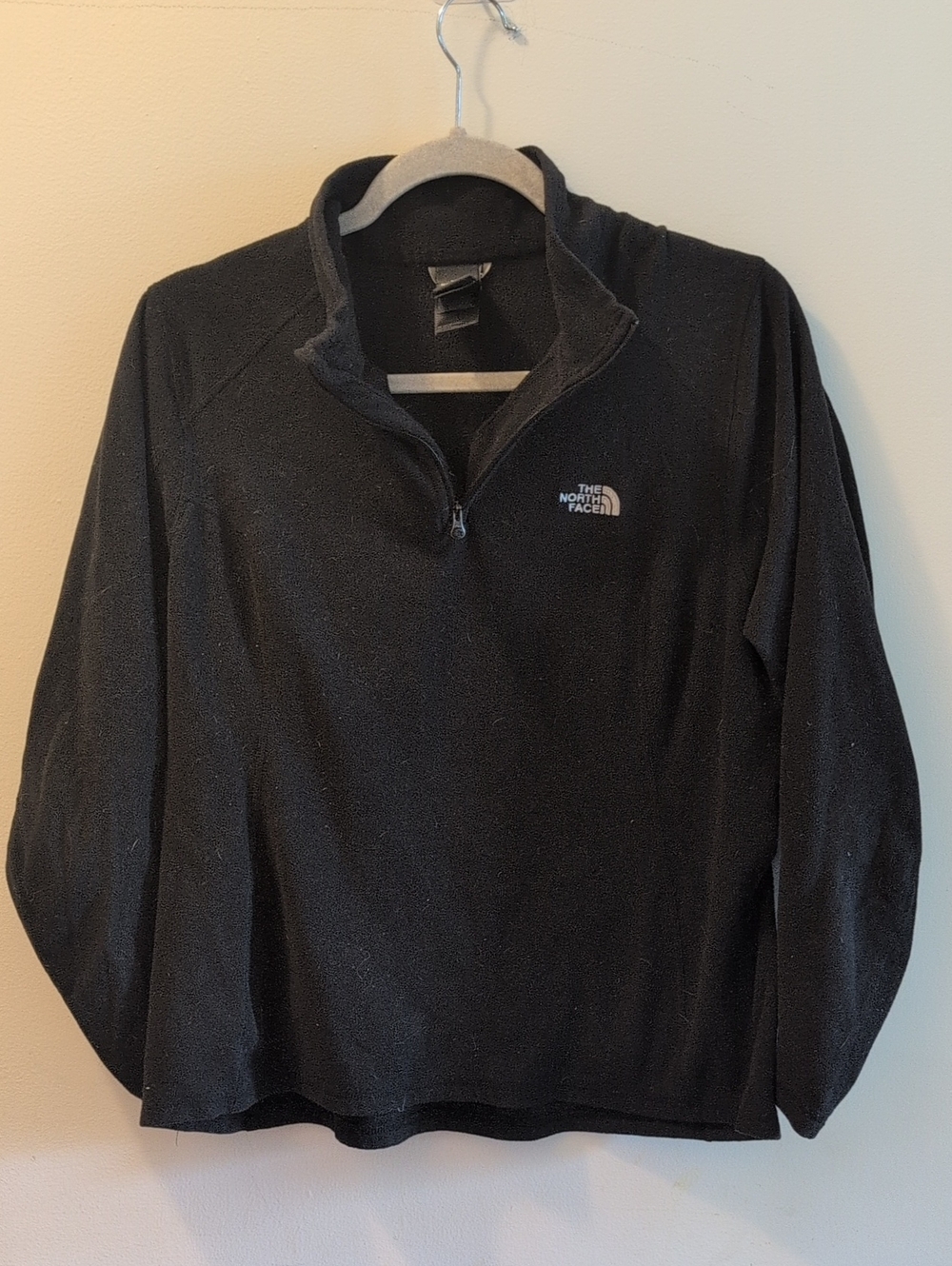 The North Face Black Half-Zip Fleece Pullover